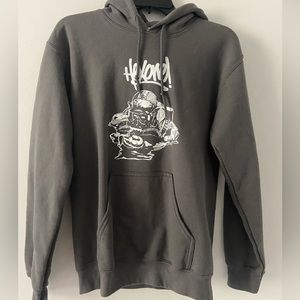 Hoodie unisex gray hexone new